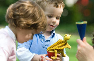 Children playing outside