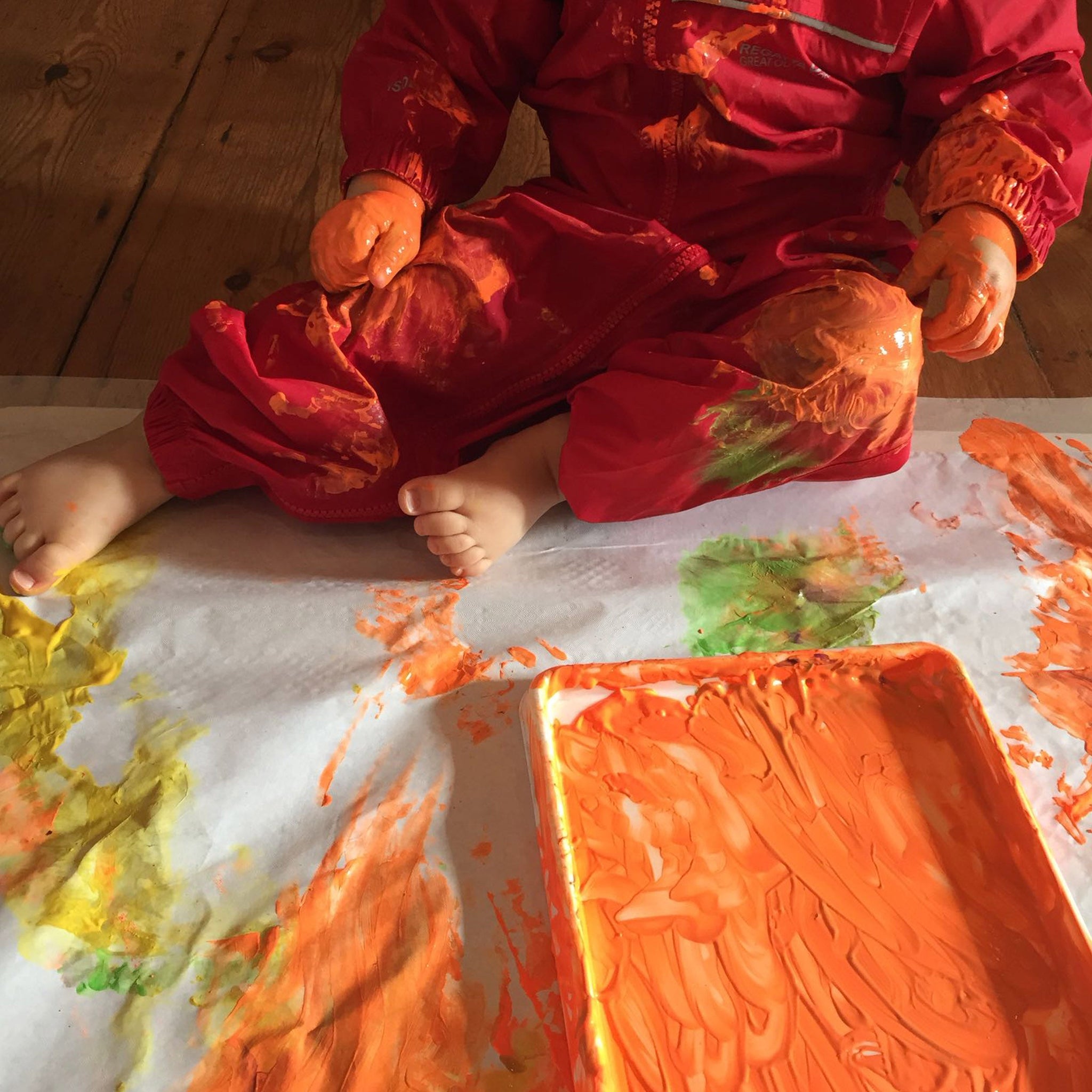 Messy Play for 12m-18m (Accompanied)